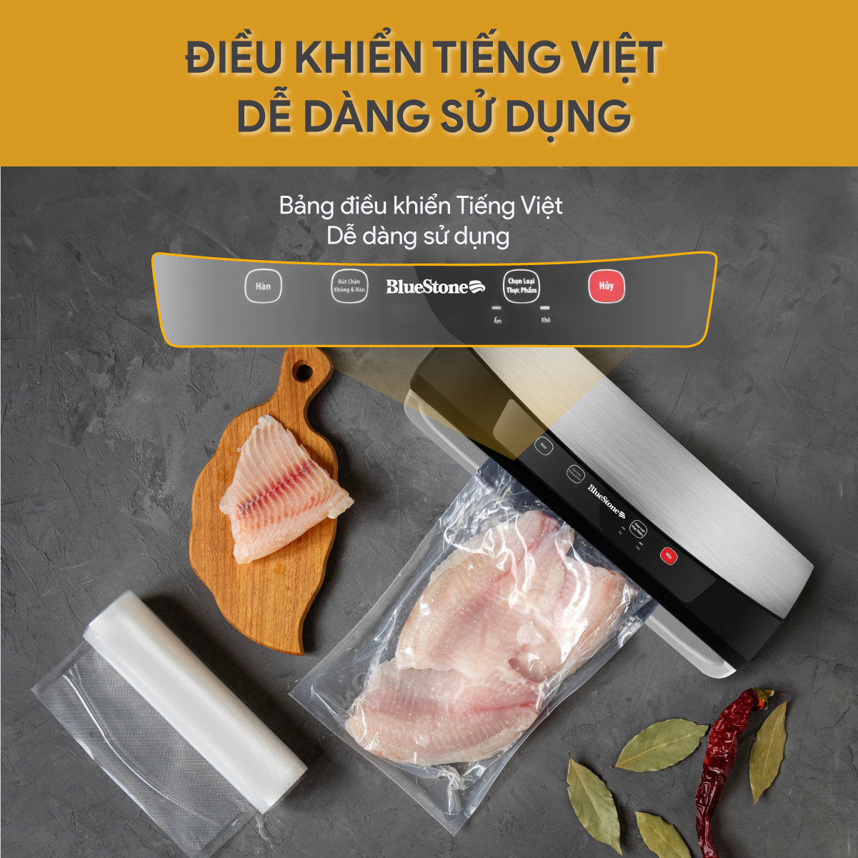 Máy Hút Chân Không BlueStone VSB-2735