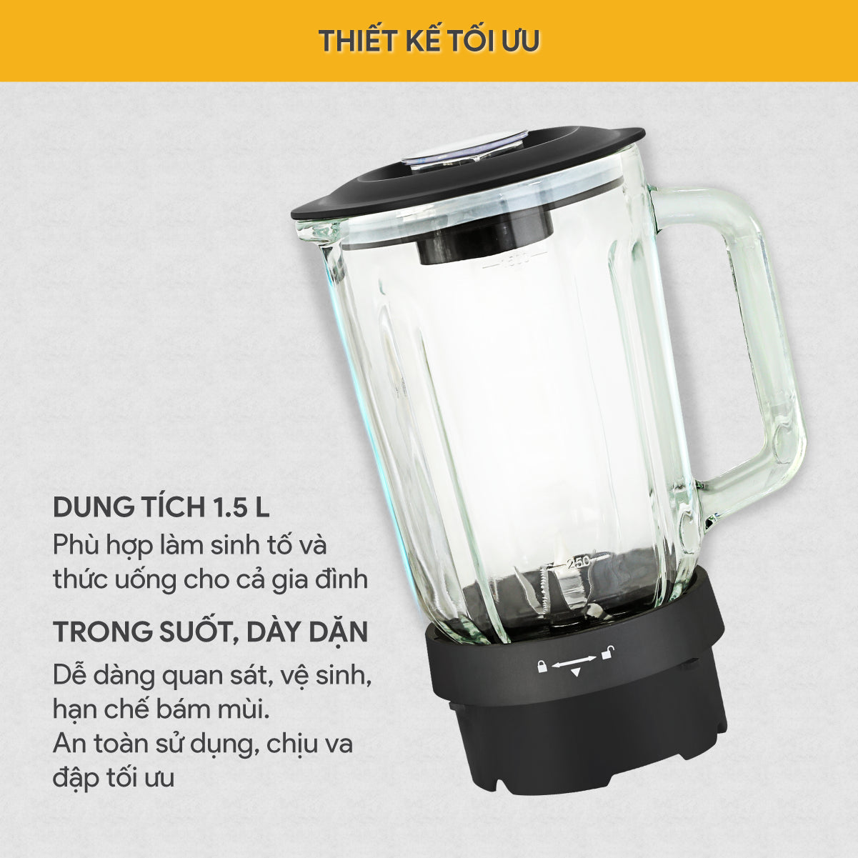 Máy Xay Sinh Tố BlueStone BLB-5341 1.5 Lít 600W
