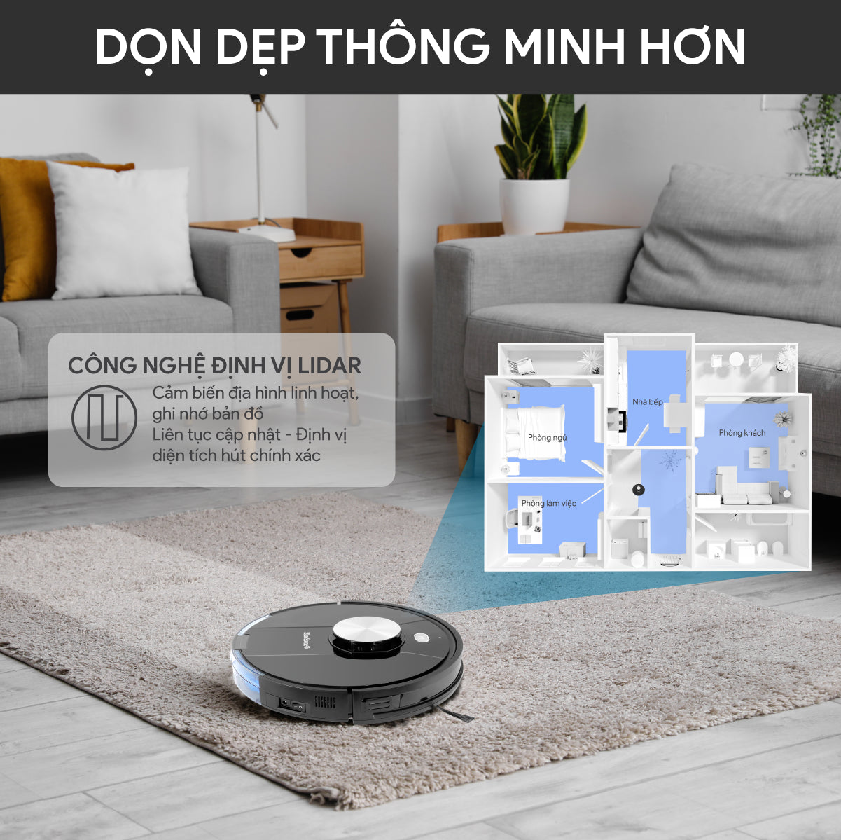 Robot Hút Bụi BlueStone RVB-9731