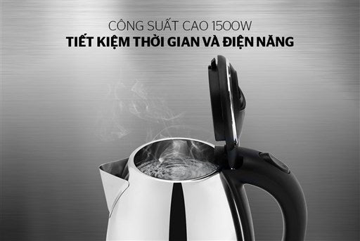 ẤM SIÊU TỐC INOX 1.8L HAPPY TIME HTD1088