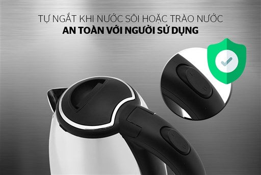 ẤM SIÊU TỐC INOX 1.8L HAPPY TIME HTD1088